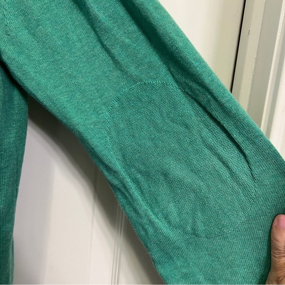 Alex Cannon Quarter zip Sweater Cotton Green 
Medium - Picture 4 of 6